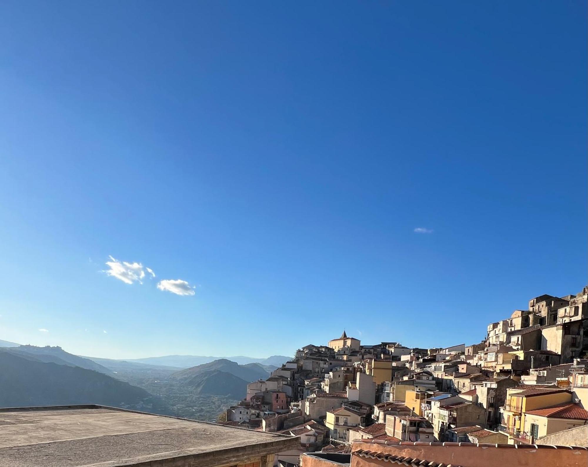 Casa Belvedere Motta Camastra Gole Alcantara Bagian luar foto