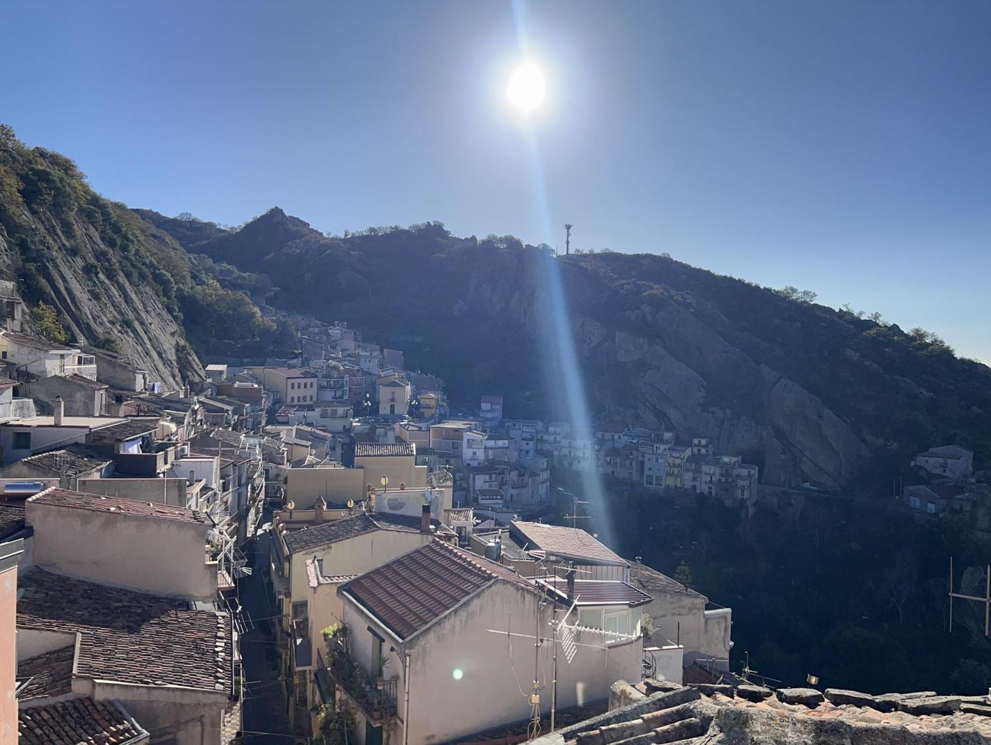 Casa Belvedere Motta Camastra Gole Alcantara Bagian luar foto