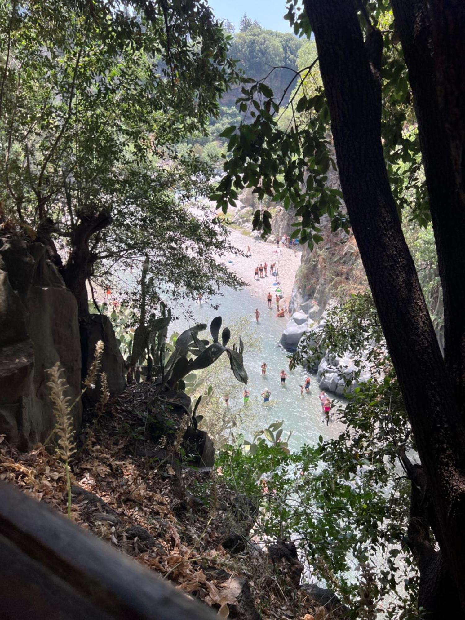 Casa Belvedere Motta Camastra Gole Alcantara Bagian luar foto